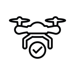 Verified drone icon