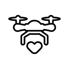 Favorite drone icon