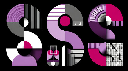 Obraz premium AI art background with bold colors and evolving abstract geometry