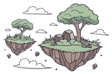 Floating Fantasy Landscape