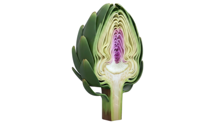 Cross-section of an Artichoke