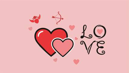 icon vector design for valentine day
