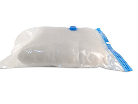Reusable vacuum storage bag
