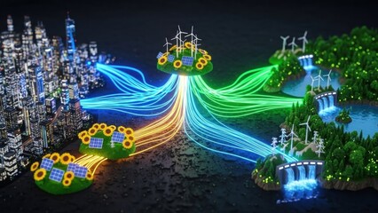 abstract fractal background