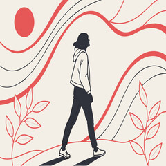 Abstract liquid shapes background, floating amorphous forms, vibrant gradient fills, smooth vector curves