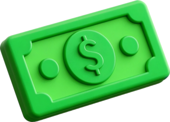 3d 오브젝트 달러 화폐 돈