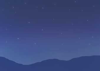 Fototapeta premium カード 夜空