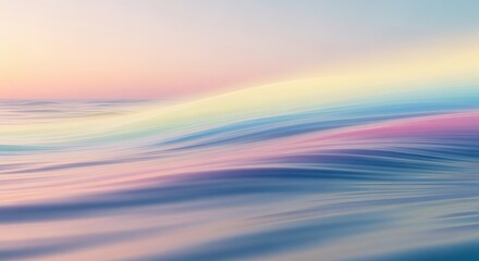 Soft pastel daylight tones are applied to a dynamic radial blur mesh. Dreamy surreal concept