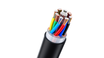 Multi - core Multi - color Power Cable with Insulation