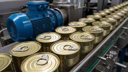 Dry pasta fusilli falling from industrial machine hopper