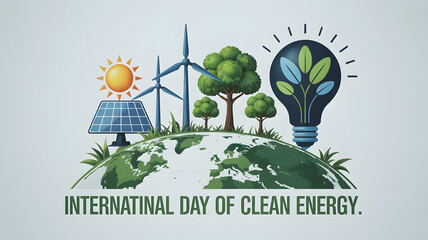 Celebrating International Day of Clean Energy with renewable sources