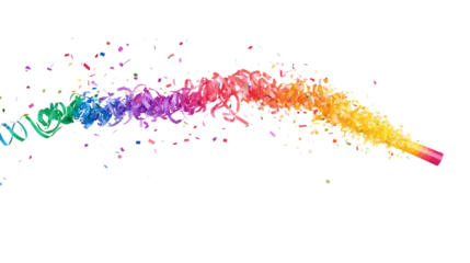 Colorful Confetti Blast