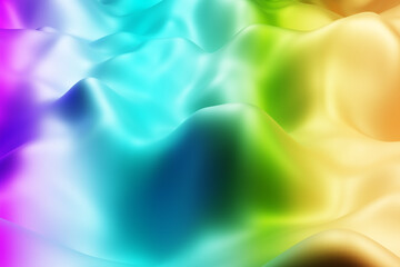 Soft abstract rainbow surface with smooth organic gradients