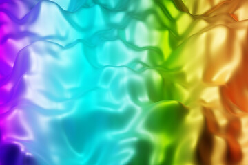 Soft abstract rainbow surface with smooth organic gradients
