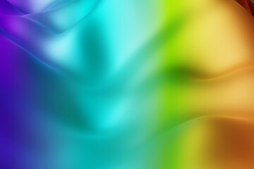 Soft abstract rainbow surface with smooth organic gradients
