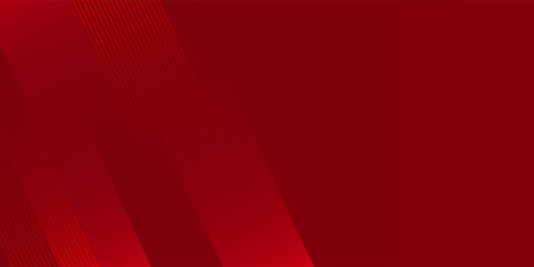 Abstract Red Geometric Background with Diagonal Lines and Modern Gradient Design