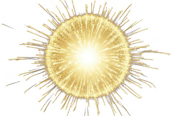 Gold Sparkle png Yellow Burst cutout Glitter Explosion png Radiant Flare cutout Shining Star png Bright Light cutout Dazzling Effect png Festive Shine