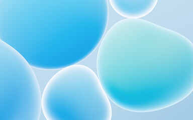 Abstract geometric shapes, abstract spheres, mobile phone wallpaper, desktop wallpaper, 3d rendering.