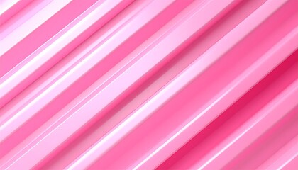Pink Stripe Background with 3d Glossy Diagonal line