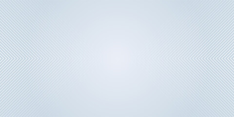 White arrows background. Abstract triangle gradient wallpaper. Repeated arrow stripes backdrop for flyer, banner, poster, presentation. Thin to thick linear game or sport texture. Vector masculine bg