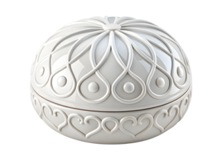 christmas ball on white background