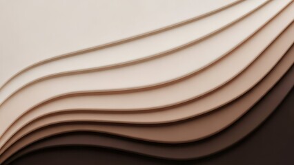 Abstract Wavy Layers in Neutral Tones Wavy Design Modern Texture. Concept featuring abstract, layers, neutral tones, wavy design, modern.