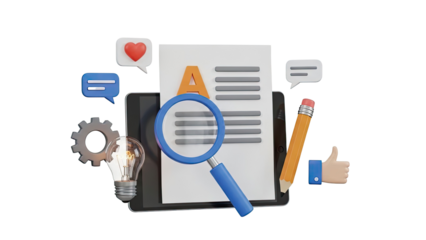 3D Icons: Content Creation, Research, and Social Media Engagement