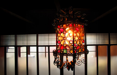 ステンドグラス風電球