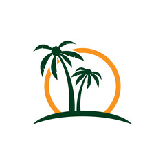 Palm tree illustration