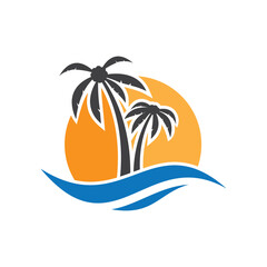 Palm tree illustration