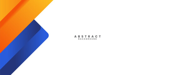 abstract orange blue geometric background vector illustration suitable for banner, adv, poster and business card