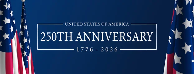 Fotobehang Sportwinkel 250 years anniversary USA  © MH