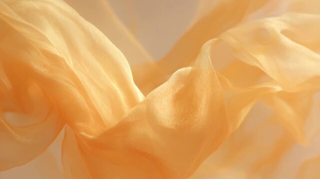 golden silk background, pink red wave line, silk fabric, satin, yellow