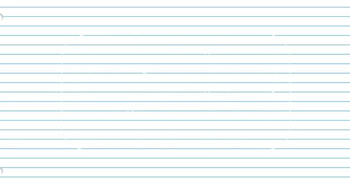 Animation of two red dots over ruled paper background