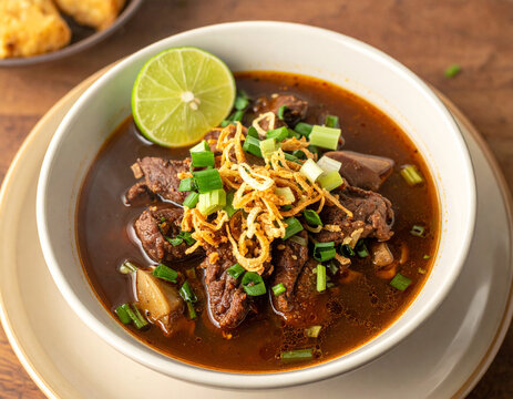 Coto Makassar Asli  Kuah Rempah Kental + Ketupat