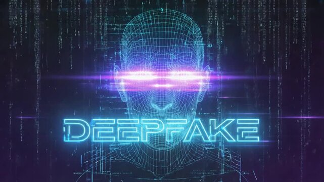 Deepfake technology.