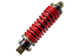 Shock absorber isolated on transparent or white background