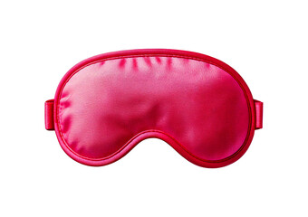 Sleep mask Pink isolated on transparent or white background