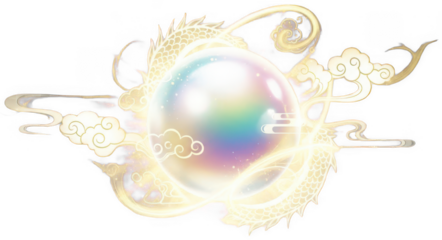 Dragon Orb png Chinese Dragon cutout Mythical Creature png Eastern Symbol cutout Fantasy Art png Magic Sphere cutout Pearl png Jewel cutout Celestial