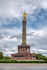 The Victory Column in Berlin is a monumental column located in the Tiergarten park in central Berlin, Germany.