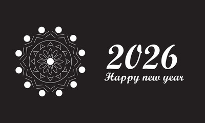 New year design 2026 .