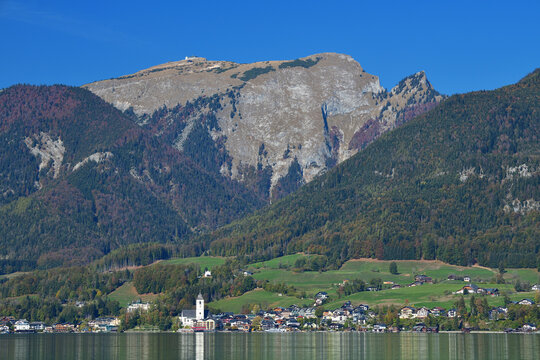 Wolfgangsee mit Schafberg