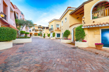 Unbelivable view of Porto Cervo town.