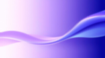 Vibrant purple wave pattern with dynamic light gradient