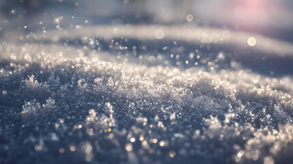 Sparkling water droplets in sunlight
