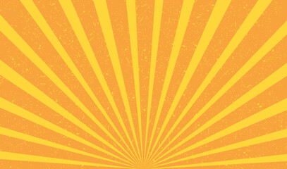 Fototapeta premium Sunburst Pattern Background. Groovy Retro pattern. Abstract rays background