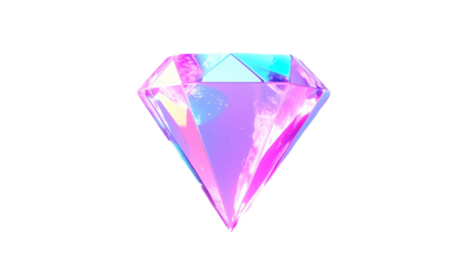 Vivid, prismatic gemstone against a black background
