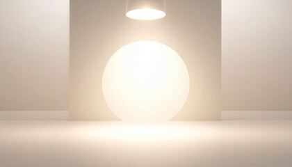 Minimal Abstract Background with Soft Central Glow,AI generated