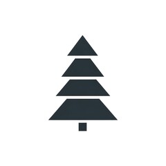 Obraz premium abstract christmas tree
