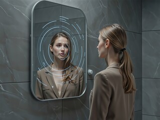 Cozy Home Workspace with Notebook, Coffee and Laptop for Remote Work